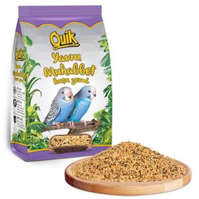 Quik 6x400 gr Kabuksuz Muhabbet Kuşu Yemi
