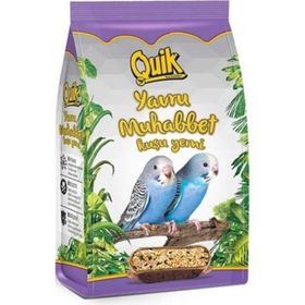 Quik 6x400 gr Kabuksuz Muhabbet Kuşu Yemi