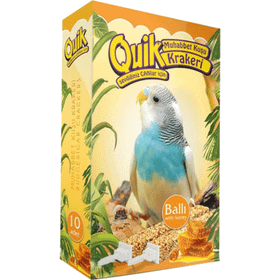 Quik Ballı Muhabbet Kuşu Krakeri
