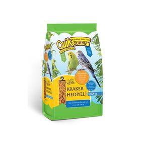 Quik Gurme Vitaminli Muhabbet Kuş 500 gr Kuş Yemi