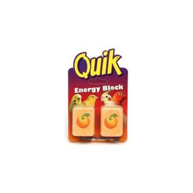 Quik Kuşlar için Portakallı 2'li Enerji Bloğu