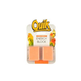 Quik Kuşlar için Portakallı 2'li Enerji Bloğu
