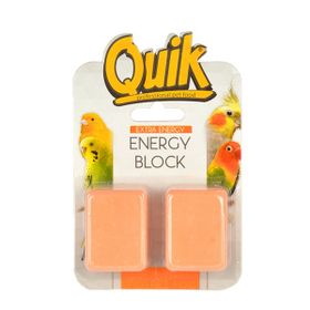 Quik Kuşlar için Portakallı 2'li Enerji Bloğu
