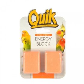 Quik Kuşlar için Portakallı 2'li Enerji Bloğu