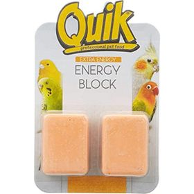 Quik Kuşlar için Portakallı 2'li Enerji Bloğu