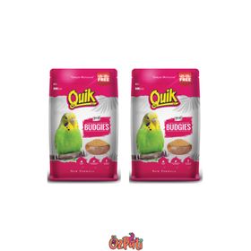 Quik Muhabbet Kuşu 12 Adet 400-100 gr Kuş Yemi