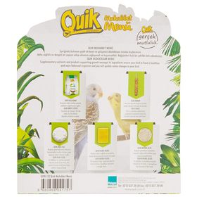 Quik Muhabbet Menü Kuş Kraker Gagataşı Kum Seti
