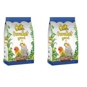 Quik Paraket 2x750 gr Sultan ve Cennet Papağanı Yemi