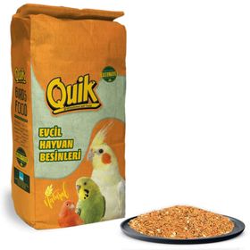 Quik Q150 20 kg Meyvesiz Muhabbet Kuşu Yemi