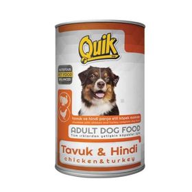 Quik Tavuk Hindi 415 gr Köpek Konserve Maması
