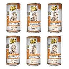 Quik Tavuklu 6x415 gr Yetişkin Kedi Konservesi