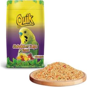 Quik Vitaminli 3x400 gr Muhabbet Kuşu Yemi