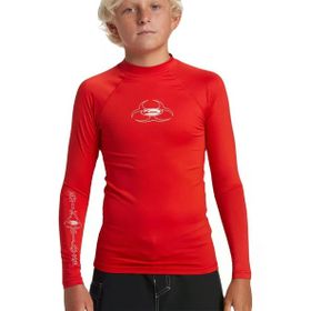 Quiksilver AQBWR03053 Saturn Upf50 Ls Erkek Çocuk Yüzücü Tişört