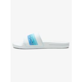 Quiksilver AQYL101221-XWBB Rivi Wordmark Slide Erkek Beyaz Günlük Stil Terlik