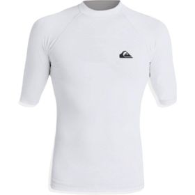 Quiksilver AQYWR03130 Everyday UPF50 SS Rashguard Beyaz Erkek T-shirt