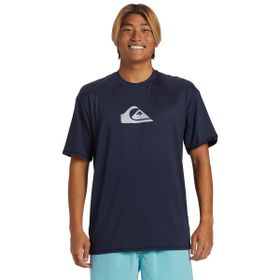 Quiksilver AQYWR03135-NA0 Everyday Surf Mavi Güneş Korumalı Erkek T-shirt