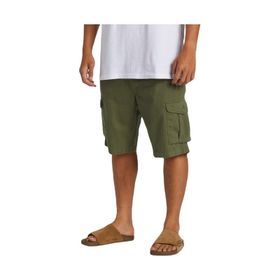 Quiksilver AQYWS03238 Yeşil Crucial Battle Erkek Kargo Şort