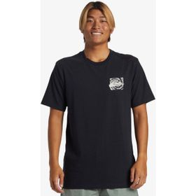 Quiksilver AQYZT09540-10010 Hurrıcane Or Hıppıe Moe Siyah Erkek T-shirt