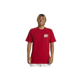 Quiksilver AQYZT09540-30051 Hurricane Or Hippie Moe Günlük Stil Kırmızı Erkek T-Shirt