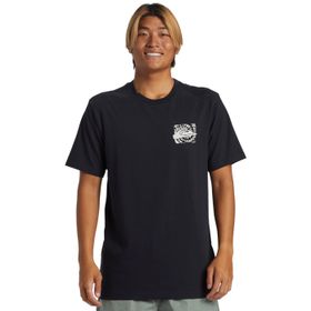 Quiksilver AQYZT09540-30051 Hurricane Or Hippie Moe Günlük Stil Kırmızı Erkek T-Shirt
