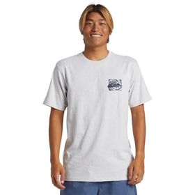 Quiksilver AQYZT09540-SCVW Hurricane Or Hippie Moe Erkek Gri Günlük Stil T-Shirt
