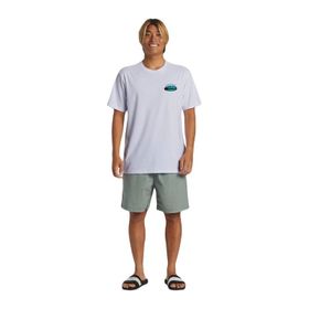 Quiksilver AQYZT09541 Stay Peaceful Moe Beyaz Erkek T-shirt