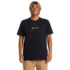 Quiksilver AQYZT09543-10010 Island Sunrise Moe Siyah Erkek T-shirt