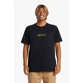 Quiksilver AQYZT09543 Island Sunrise Siyah Günlük Erkek T-shirt