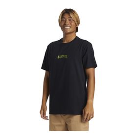 Quiksilver AQYZT09543 Island Sunrise Siyah Günlük Erkek T-shirt