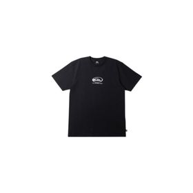 Quiksilver AQYZT09545-10010 Chrome Logo SS STN Siyah Erkek T-shirt