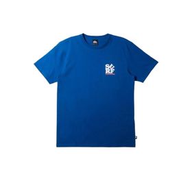 Quiksilver AQYZT09545-12227 Chrome Logo SS STN Mavi Erkek T-shirt