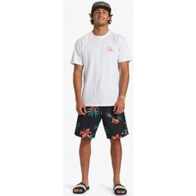 Quiksilver AQYZT09560-10 The Original Boardshort Mor Beyaz Erkek T-shirt