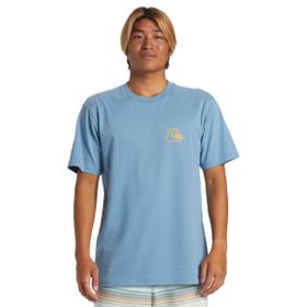Quiksilver AQYZT09560-18406 The Original Erkek Mavi Günlük Stil T-Shirt