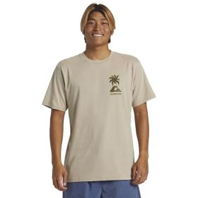 Quiksilver AQYZT09562-THZ0 Tropical Breeze Kahverengi Günlük Stil Erkek T-Shirt