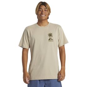 Quiksilver AQYZT09562-THZ0 Tropical Breeze Kahverengi Günlük Stil Erkek T-Shirt