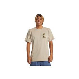 Quiksilver AQYZT09562-THZ0 Tropical Breeze Kahverengi Günlük Stil Erkek T-Shirt