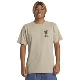 Quiksilver AQYZT09562-THZ0 Tropical Breeze Kahverengi Günlük Stil Erkek T-Shirt