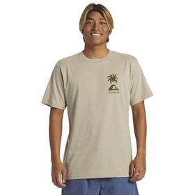 Quiksilver AQYZT09562-THZ0 Tropical Breeze Kahverengi Günlük Stil Erkek T-Shirt