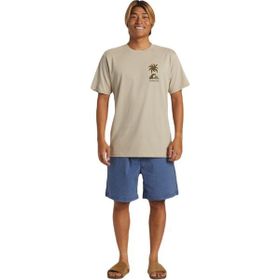 Quiksilver AQYZT09562 Tropical Breeze Mor Bej Erkek T-shirt