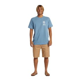 Quiksilver AQYZT09562 Tropical Breeze Mor Mavi Erkek T-shirt