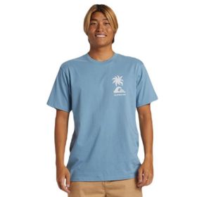 Quiksilver AQYZT09562-W12 Tropical Breeze Mavi Günlük Stil Erkek T-Shirt