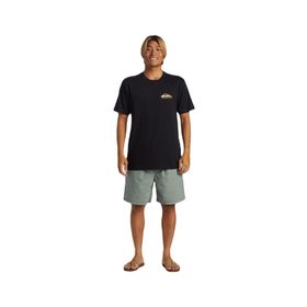 Quiksilver AQYZT09563-10010 Siyah Erkek T-shirt