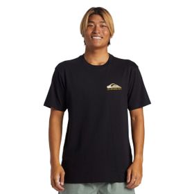 Quiksilver AQYZT09563-10010 Step Up Mor Siyah Günlük Stil Erkek T-Shirt