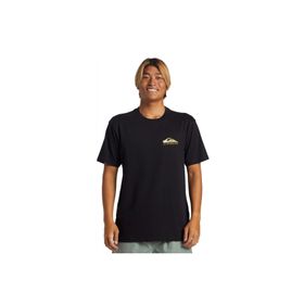 Quiksilver AQYZT09563-10010 Step Up Mor Siyah Günlük Stil Erkek T-Shirt