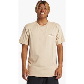 Quiksilver AQYZT09563-THZ021 Step Up Mor Bej Erkek T-shirt