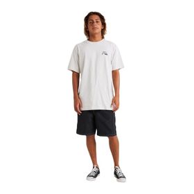 Quiksilver AQYZT09598 QS Bubble Logo Dna Beyaz Erkek T-shirt