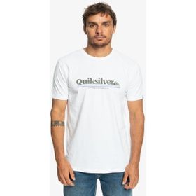 Quiksilver Between The Lines Beyaz Erkek T-shirt
