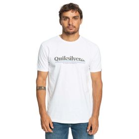 Quiksilver Between The Lines Beyaz Erkek T-shirt