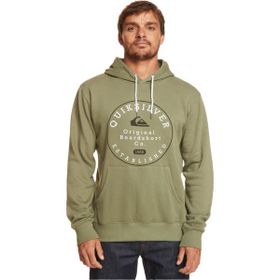 Quiksilver Circle Trim Hood Yeşil Erkek Sweatshirt