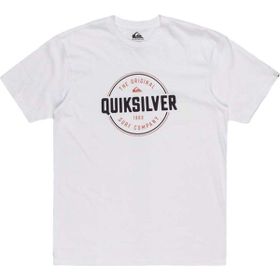 Quiksilver Circle Up Beyaz Erkek T-shirt